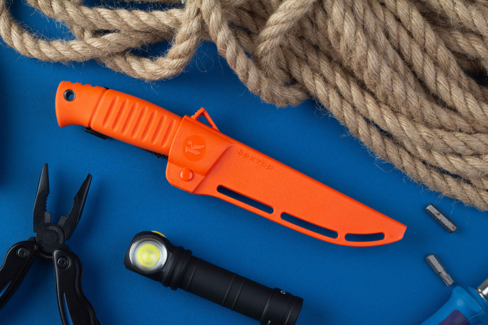 Нож Вектор Оранжевый Нож Вектор Оранжевый