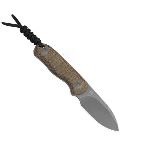 Нож Drop Bear 14C28N - Micarta мешковина