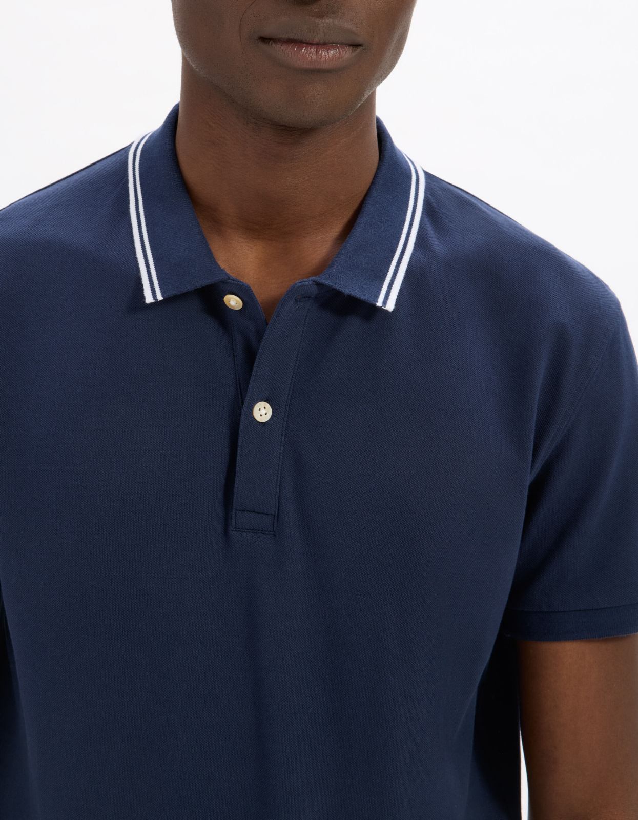 Рубашка поло Celio Dark Blue