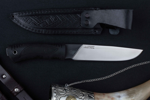 Нож Охота - 65х13/резина Беркут Кизляр