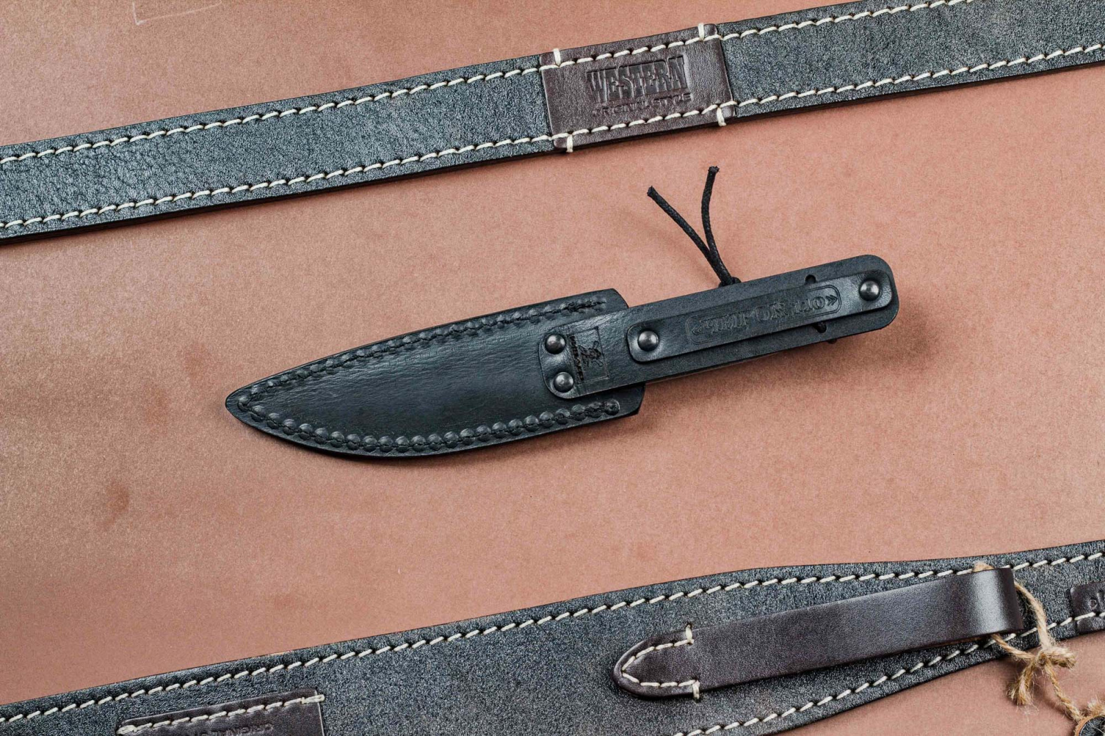 Нож Чирок 110 орех Х12МФ Андреев