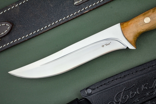 Нож Бык - 65Х13/орех Беркут Кизляр