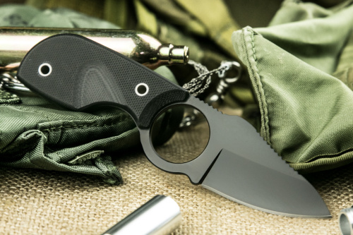 Нож Amigo X D2 black Titanium Black