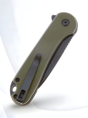 Складной нож CIVIVI Elementum II Button Lock Blackwash сталь Nitro-V, рукоять OD Green G10 Складной нож CIVIVI Elementum II Button Lock Blackwash сталь Nitro-V, рукоять OD Green G10