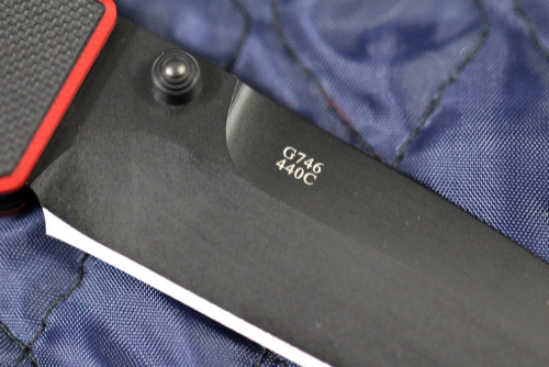 Нож Ganzo G746-3 черно-красный