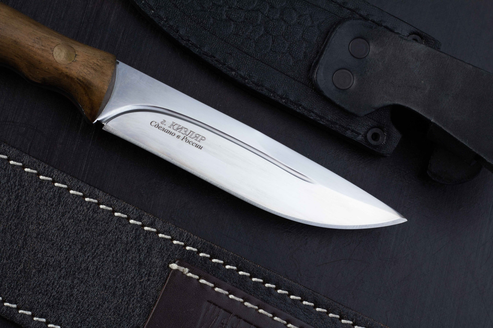 Нож Енот - 65Х13/орех Беркут Кизляр Нож Енот - 65Х13/орех Беркут Кизляр