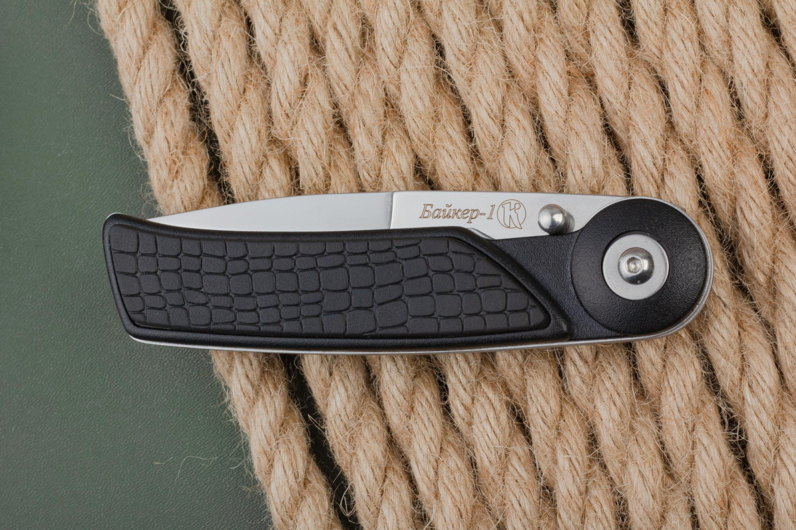 Нож складной Байкер-1- фальшлезвие