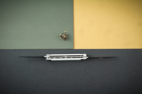 Нож складной Lord N690 G10 белые Кизляр