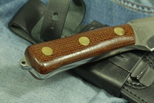 Нож Ирбис - текстолит 100х13М