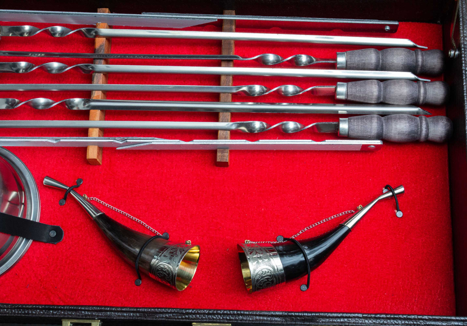 Шашлычный набор с рогами №12 Беркут