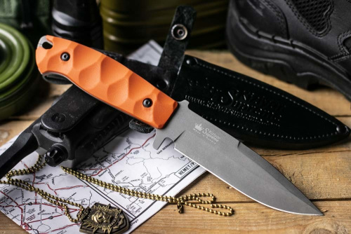 Нож Severus D2 Tacwash Orange