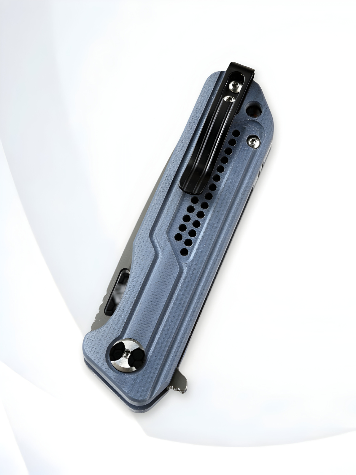 Нож складной Bestech Circuit Blue Titanized Grey