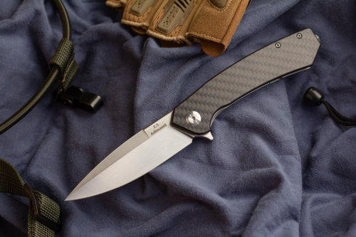 Нож adimanti by Ganzo (Skimen design) карбон