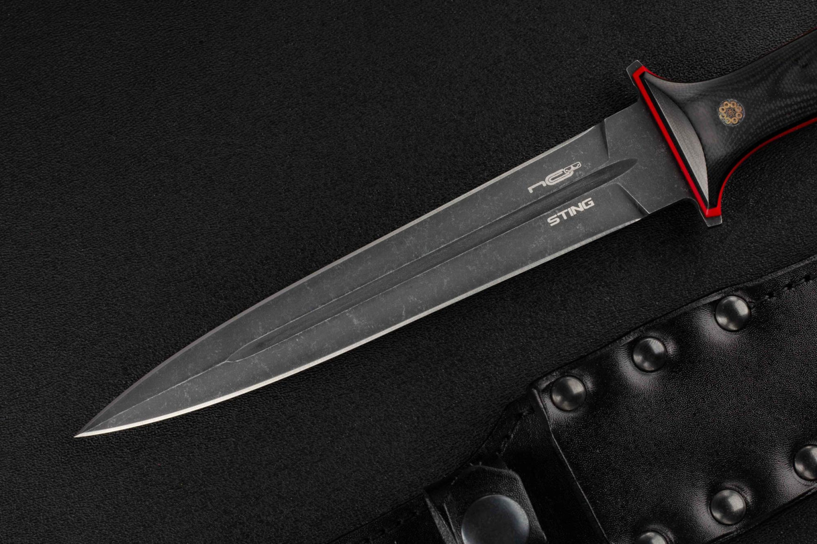 Нож Sting - G10 black s/w N.C.Custom Нож Sting - G10 black s/w N.C.Custom
