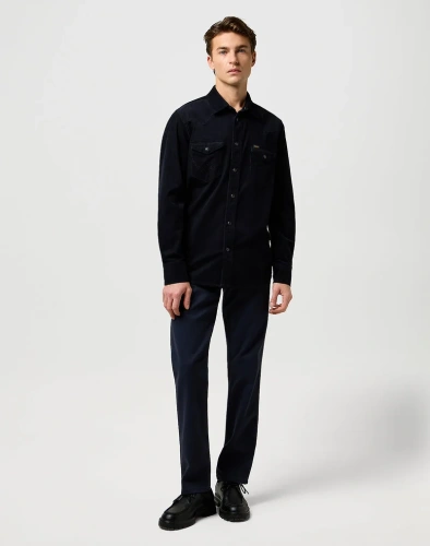 Рубашка WESTERN CORD SHIRT BLACK