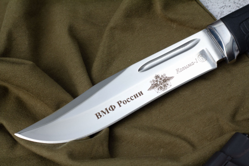 Нож Колыма-1 с символикой ВМФ Нож Колыма-1 с символикой ВМФ