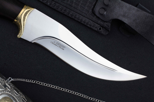 Нож Скорпион б.граб/латунь Беркут Кизляр