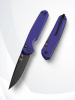 Нож Bestechman Velix Black PVD сталь 14C28N рукоять Purple G10