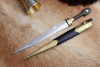 Кинжал ККВ - латунь морёный орех Кизляр
