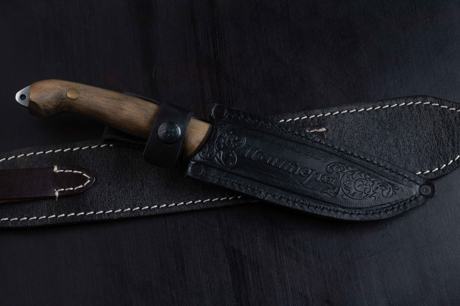 Нож Пантера 65х13  клепанный Беркут Кизляр