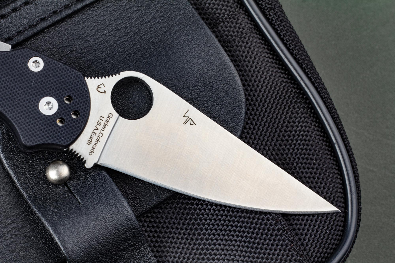 Нож Paramilitary 2 CH black Spyderco