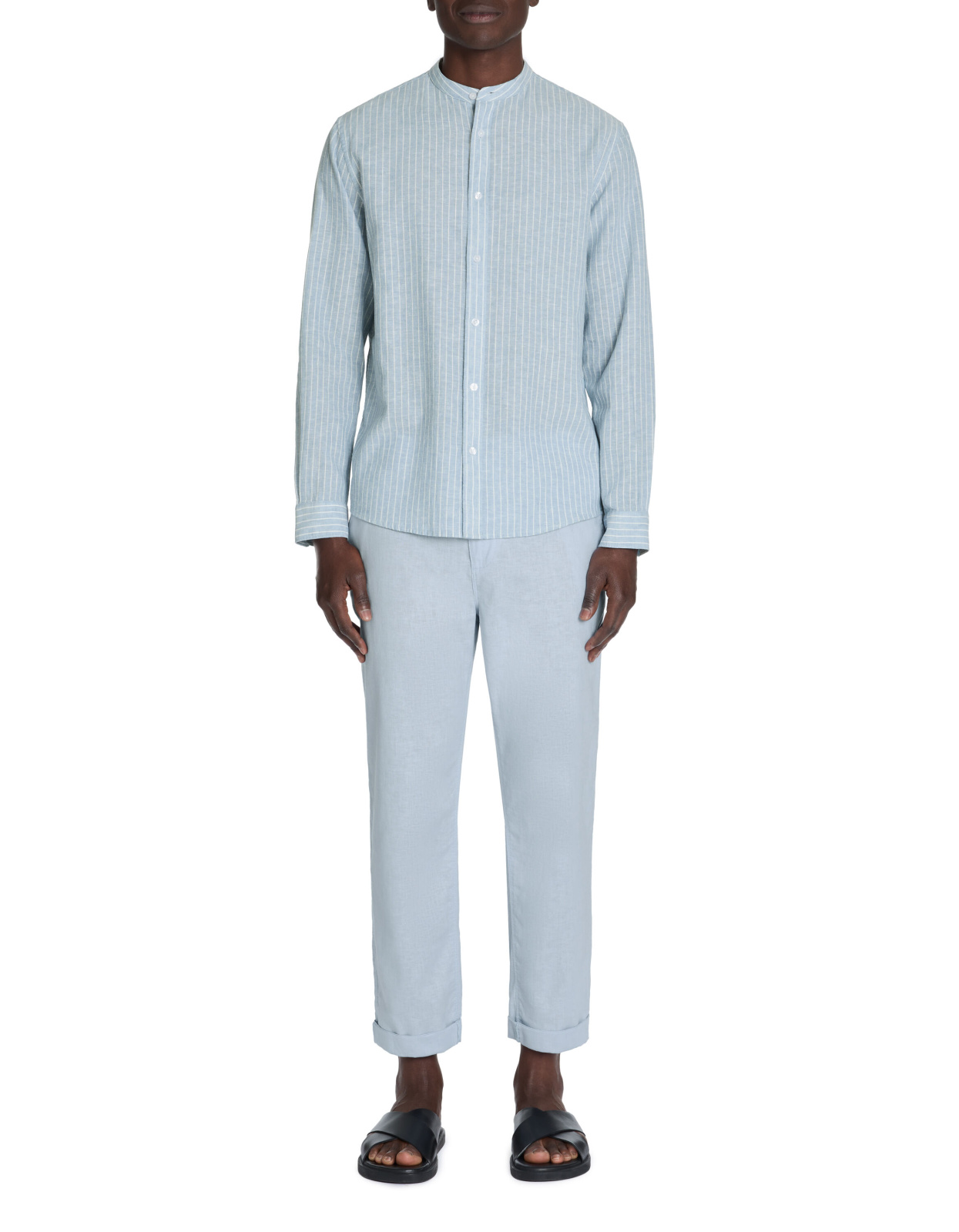 Прямые брюки Celio Light blue