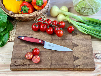 Нож кухонный alexander C AUS-8 Red G10 Russo Knives