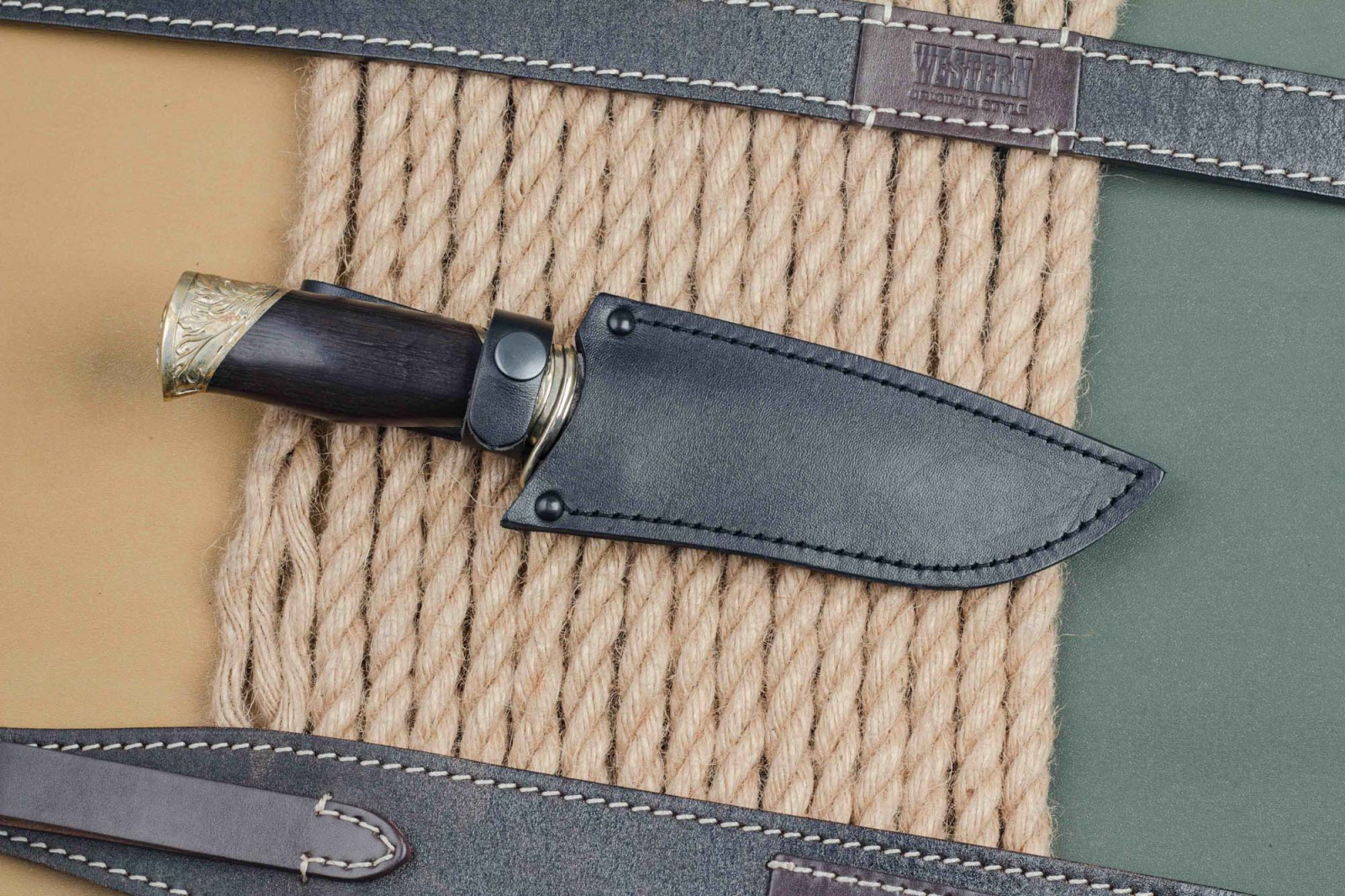 Нож Охотничий-2 Сталь Дамаск