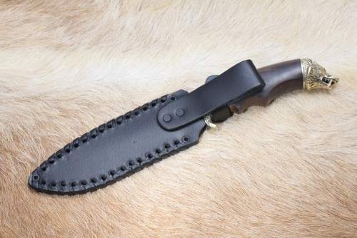 Нож Волк Х12МФ гарда Зодиак Кизляр