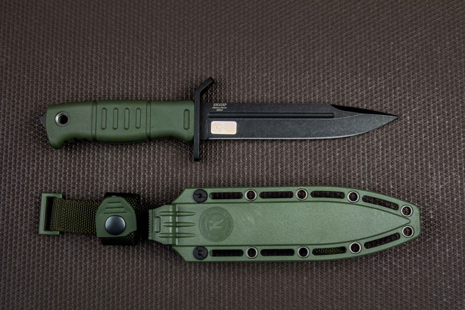 Нож Витязь-Т Пластик Олива Нож Витязь-Т Пластик Олива