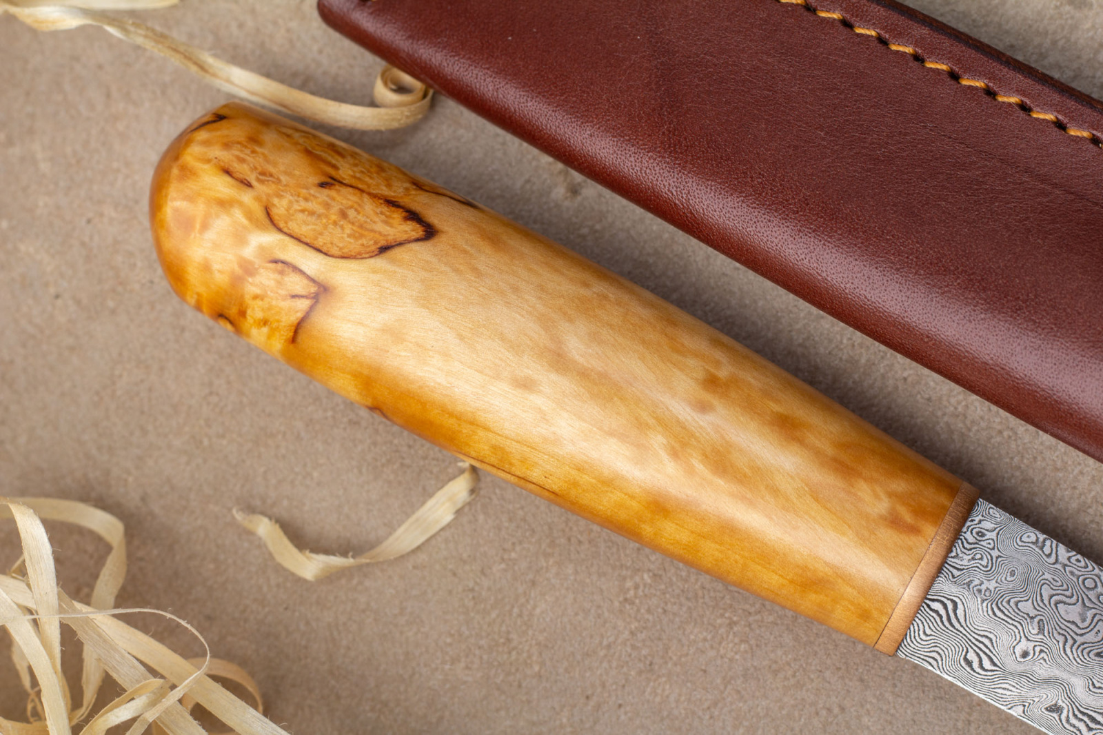 Нож MaTTI (Матти) дамаск Северная Корона