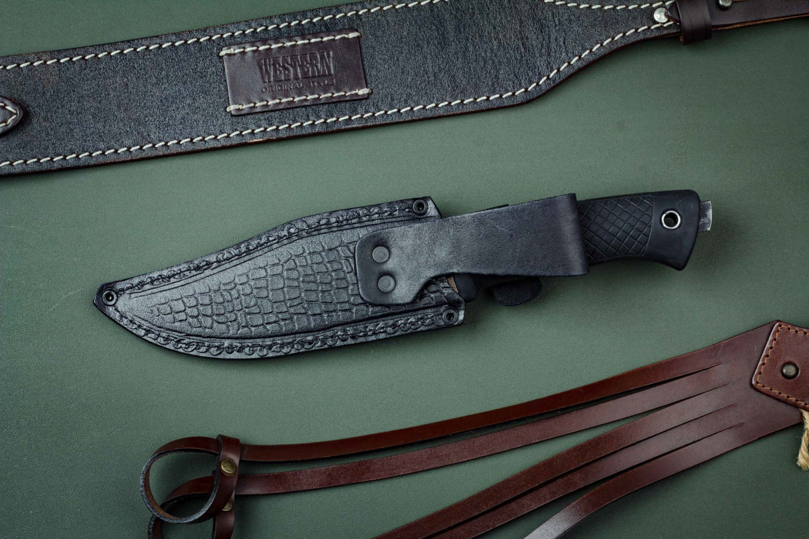 Нож Тайгер 65/13 резина Беркут