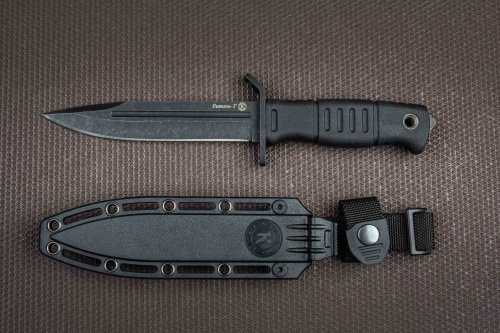 Нож Витязь-Т Пластик Черный Нож Витязь-Т Пластик Черный