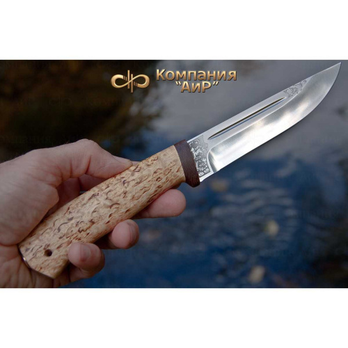 Нож Бекас АиР (карельская береза)