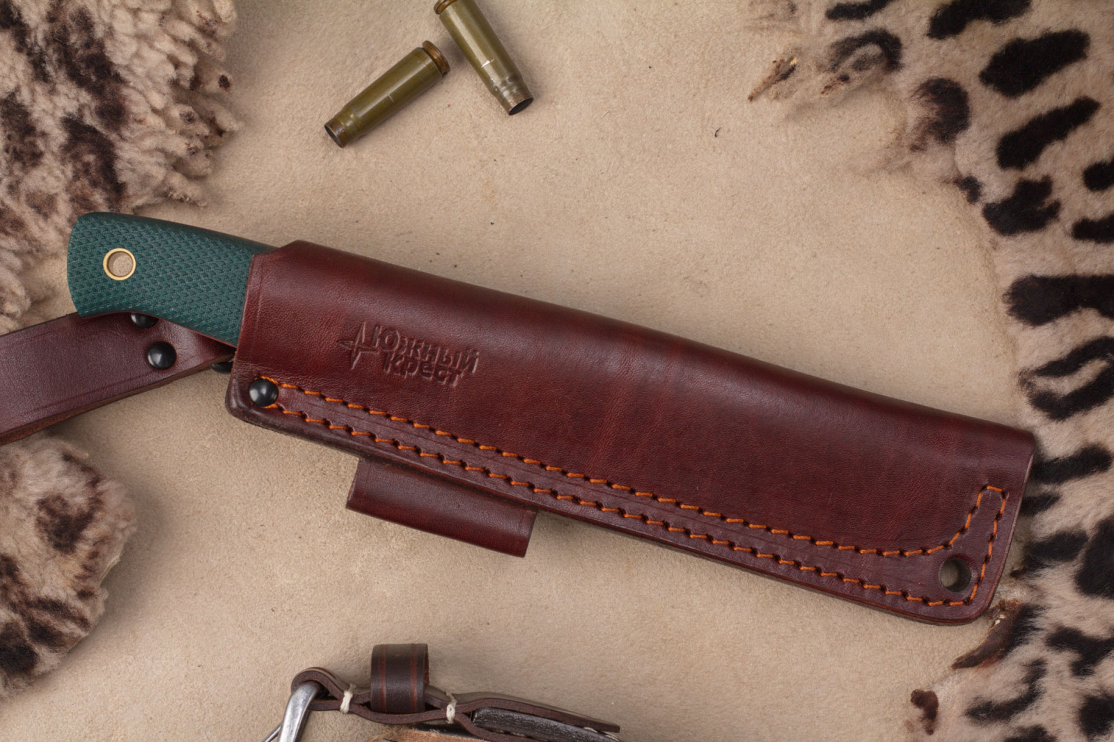 Нож Модель Х М CPR изумруд конвекс Южный Крест