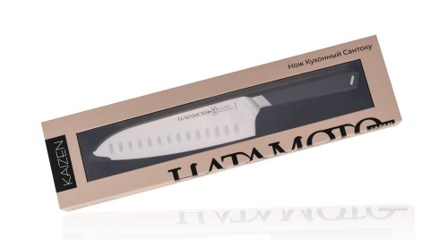 Кухонный нож Сантоку Hatamoto HVT-003B