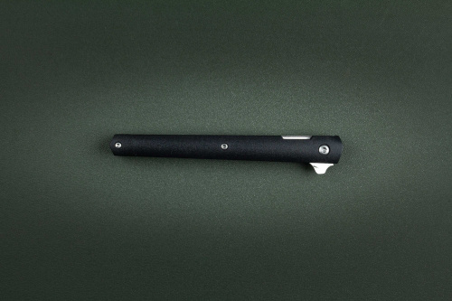 Нож складной Стилет М390 пластик черный