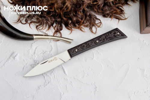 Нож складной НСК-2 Резная рукоять Нож складной НСК-2 Резная рукоять