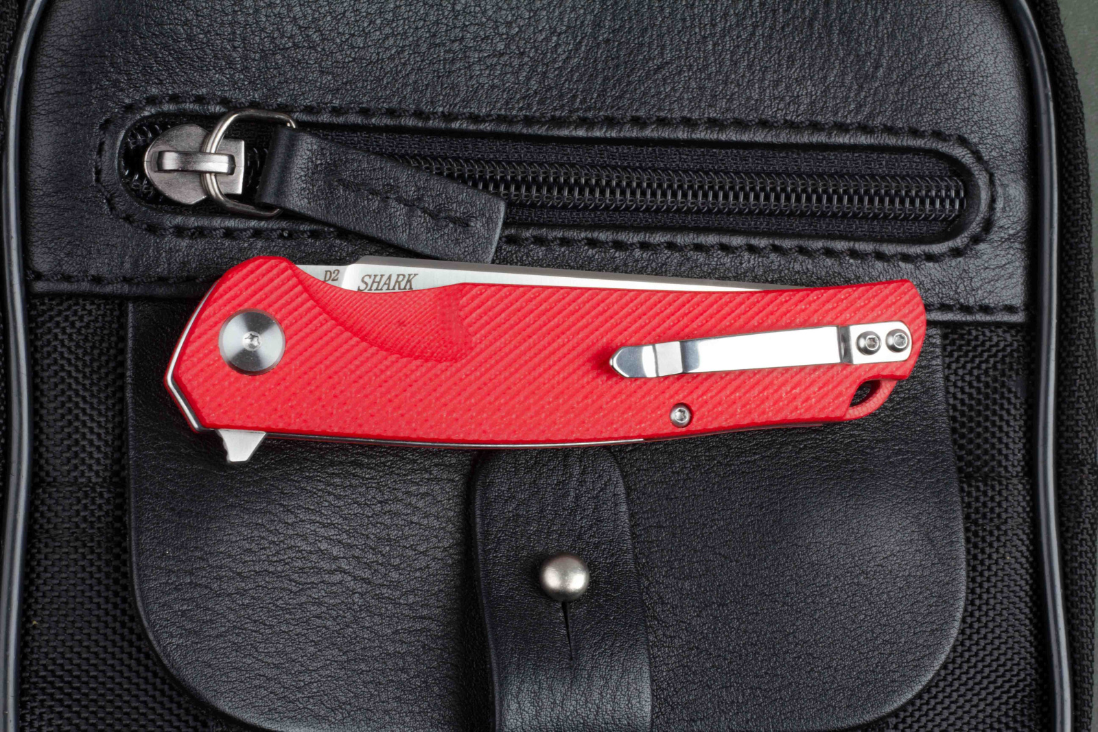 Нож складной Shark (Шарк) red Кизляр