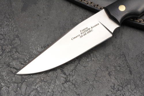 Нож Горец Х12МФ/микарта АИП Эмиров Кизляр