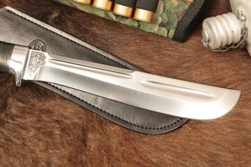 Нож Ицыл мачете (кожа)