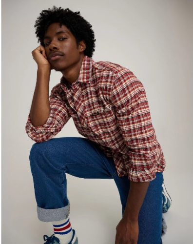 Рубашка Wrangler WILL SHIRT FIRED BRICK 