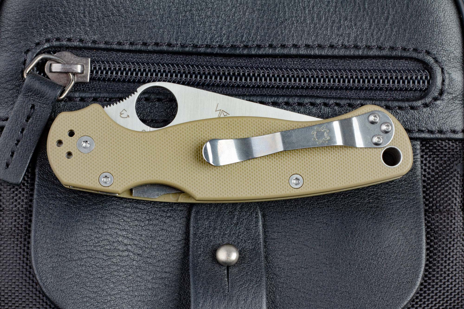 Нож Paramilitary 2 CH песочный Spyderco
