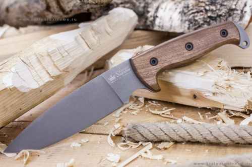 Нож Shark PGK SDW дерево-кожа