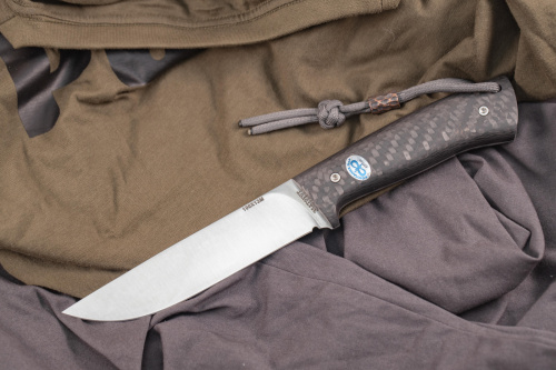 Нож Бекас - 100х13М/карбон лимитированный АиР