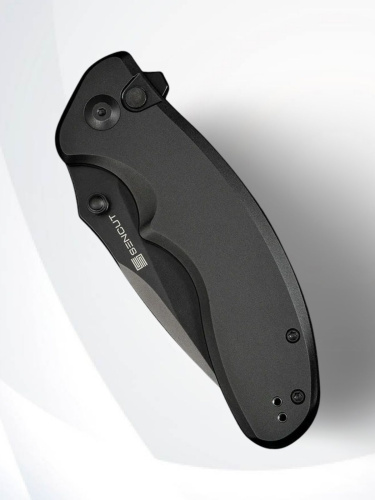 Складной нож Sencut Cybrix black сталь 9Cr18MoV, рукоять Black Aluminum