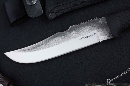Нож Скорпион -1 65х13 резина Беркут