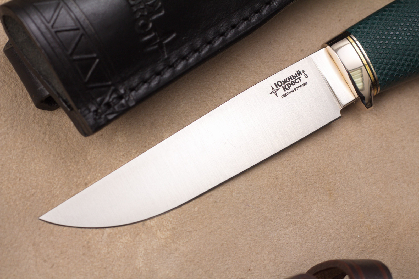 Нож Норт Эксперт CPR изумруд конвекс Южный Крест