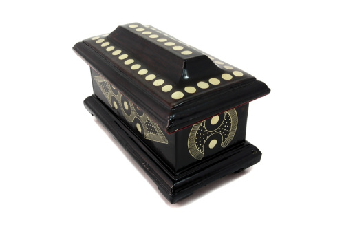 Шкатулка (унцукульская насечка) 1