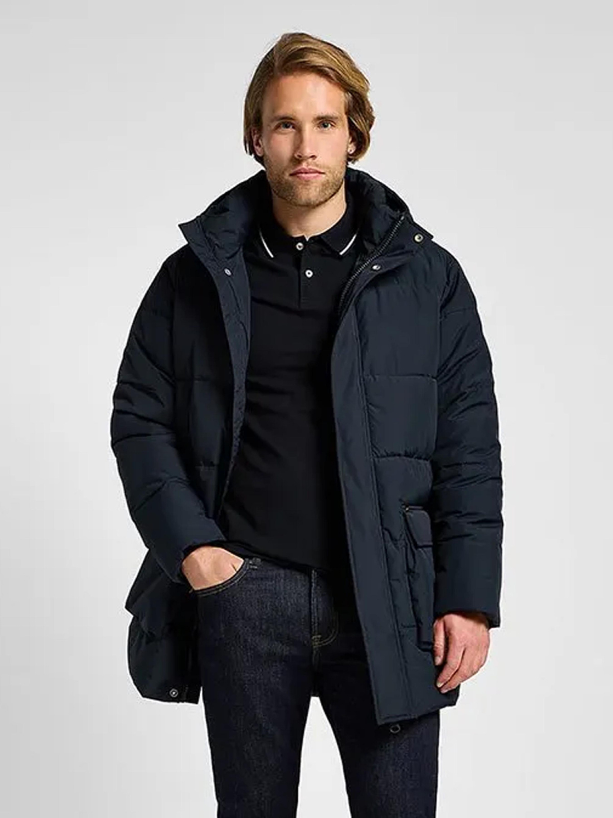 Куртка Lee Long Puffer Jacket